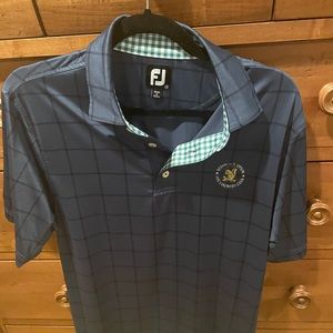 Footjoy Mens 2022 is open golf shirt. Size small